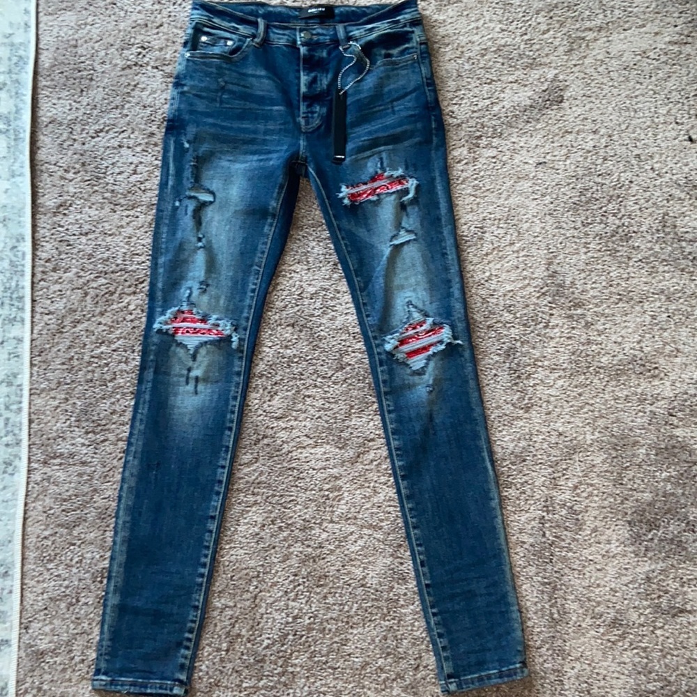 Amiri MX1 Red Bandanna